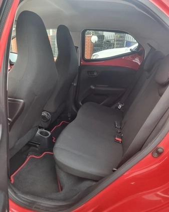 Toyota Aygo cena 33900 przebieg: 125960, rok produkcji 2017 z Przasnysz małe 379